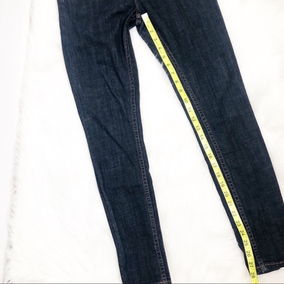 ☀️4 for $24 bundle  UO BDG Twig High-Rise Skinny Jean Dark Wash - Picture 4 of 6